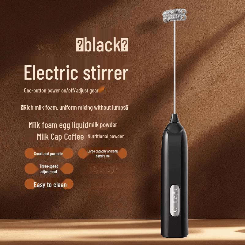 OLOEY Electric Handheld Milk Frother & Whisk