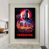 Retro Dekoration Horrorfilm Terrifier 2 Poster Ästhetik Film Fernseher Set Leinwandmalerei Für Wandkunst Wandbild Heim Zimmer Dekor