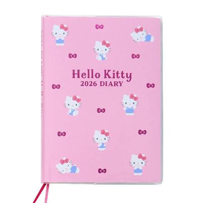 Sanrio Hello Kitty B6 Diary ( Horizontal Ruled Type ) 2026 Japan NEW