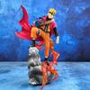 23cm Naruto Anime Figure Uzumaki Naruto Uchiha Sasuke Action Model Pvc Statue Desktop Ornament Collection Toys Gift