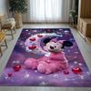 Cartoon Mickey Minnie Mouse Donald Duck Living Room Non-Slip Area Rug Soft Carpet for Bedroom Playroom Sofa,Home Decor Doormat