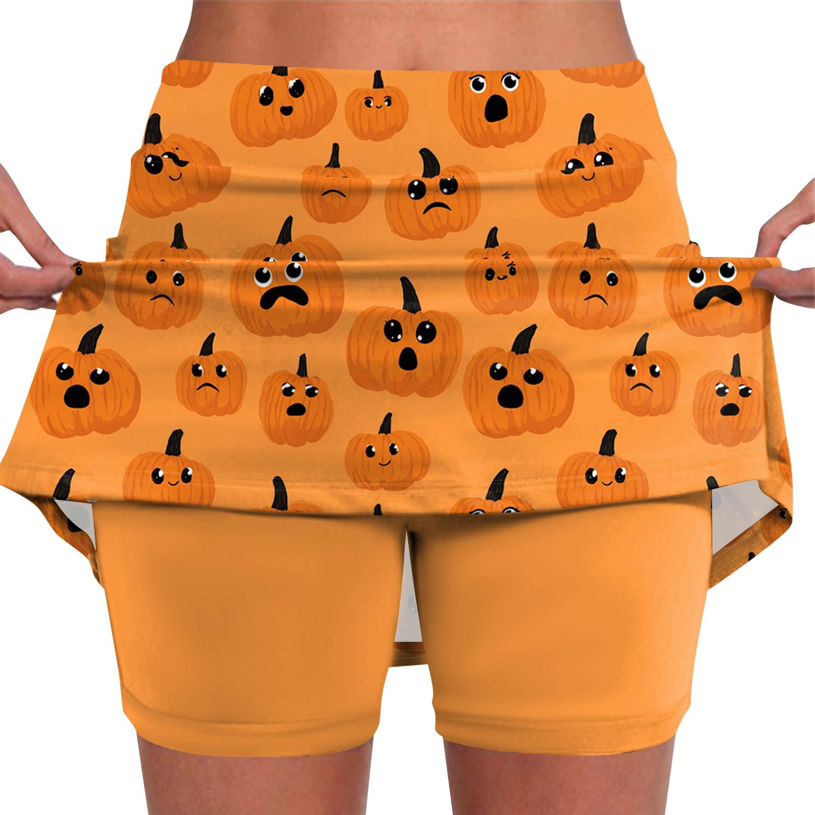 

Эластичные брюки-кюлоты для йоги для женщин, спортивные шорты с принтом, легкие узкие бегуны с высокой талией XL шафрановый