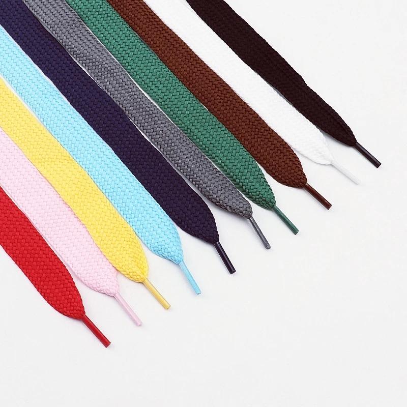 2CM Width Fat Shoe Laces - Cotton Rope Flat Thick Wide Shoelaces for Sneakers - Unisex 100/120/140/160CM Shoes Accessories