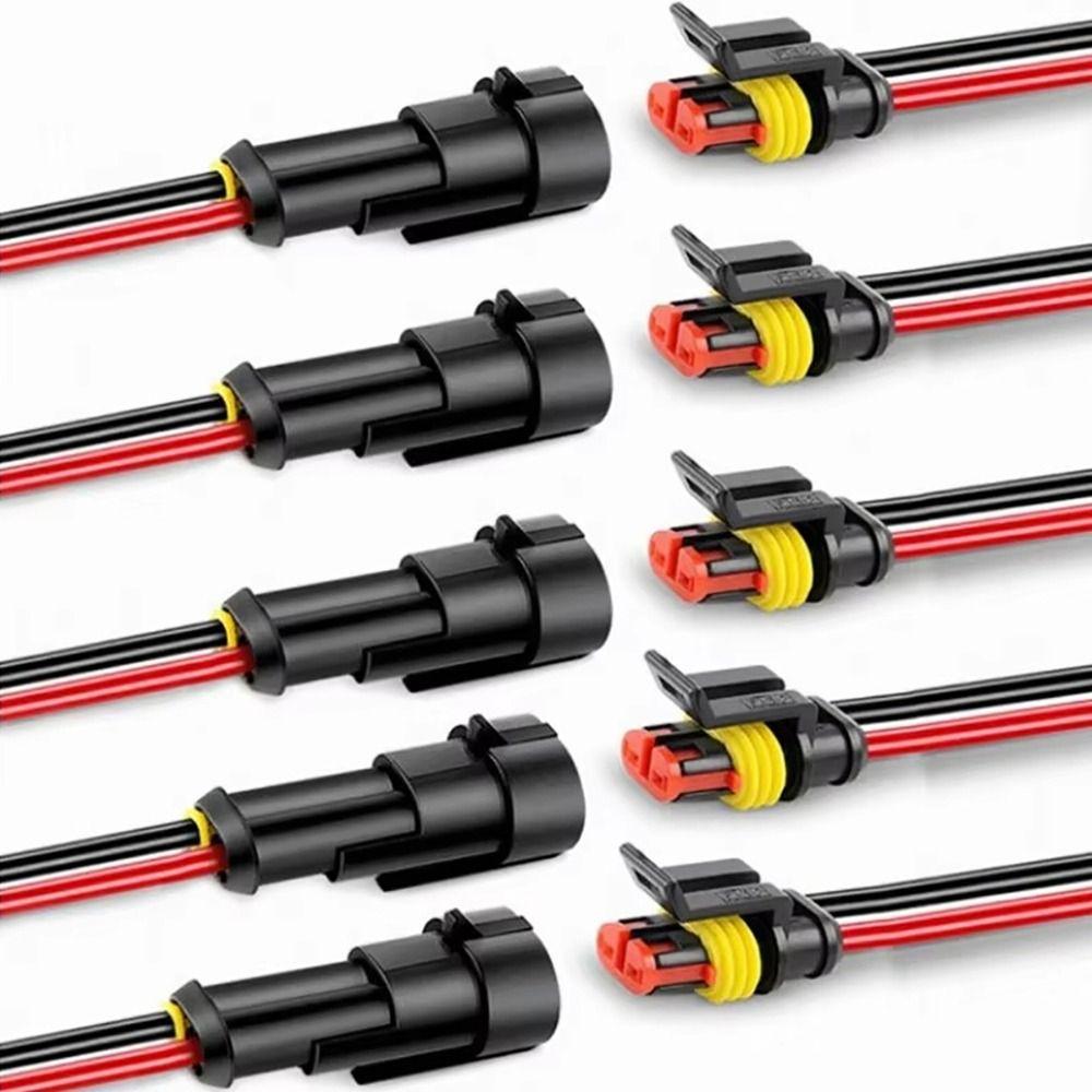 1/5Pairs Waterproof Electrical Wire Connector  for Car Truck Boat Wire Connection