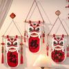 Lion Dance New Year Decorations Exquisite Door Decoration Spring Festival Decoration  Living Room