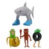 Tung sahur Anime Figure Shark Figurine Funny Doll Toys Tralalero Tralala PVC model desktop ornament children birthday gift
