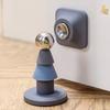 No Punch Suction Door Stopper Magnetic Suction Door Rear Retainer Silicone Stainless Steel Mute Door Stopper Bedroom Door Door
