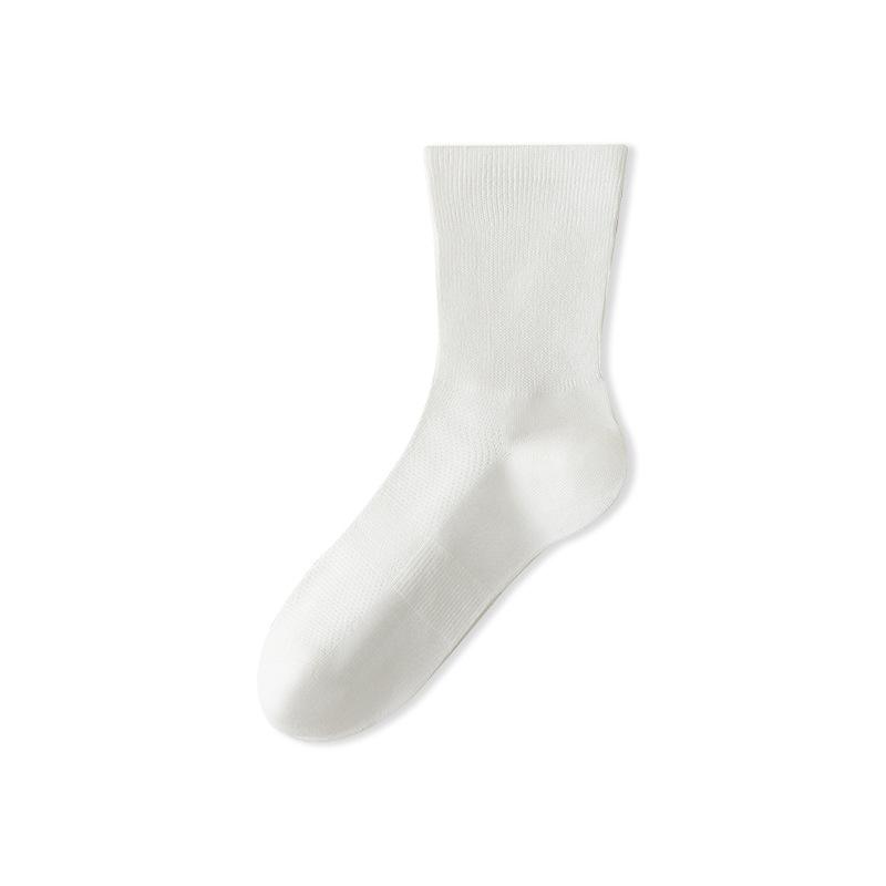 Women's Autumn Anti-bacterial Anti Odor Breathable Sweat Absorbing Loose Tube Socks