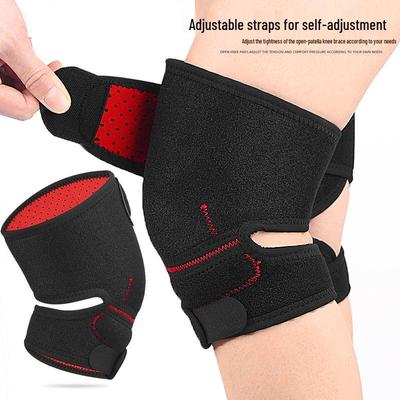 Genouillères de Support Rotulien pour Sports d'Extérieur: Cyclisme, Course à pied, Fitness, Basketball - Absorption des chocs et Compression