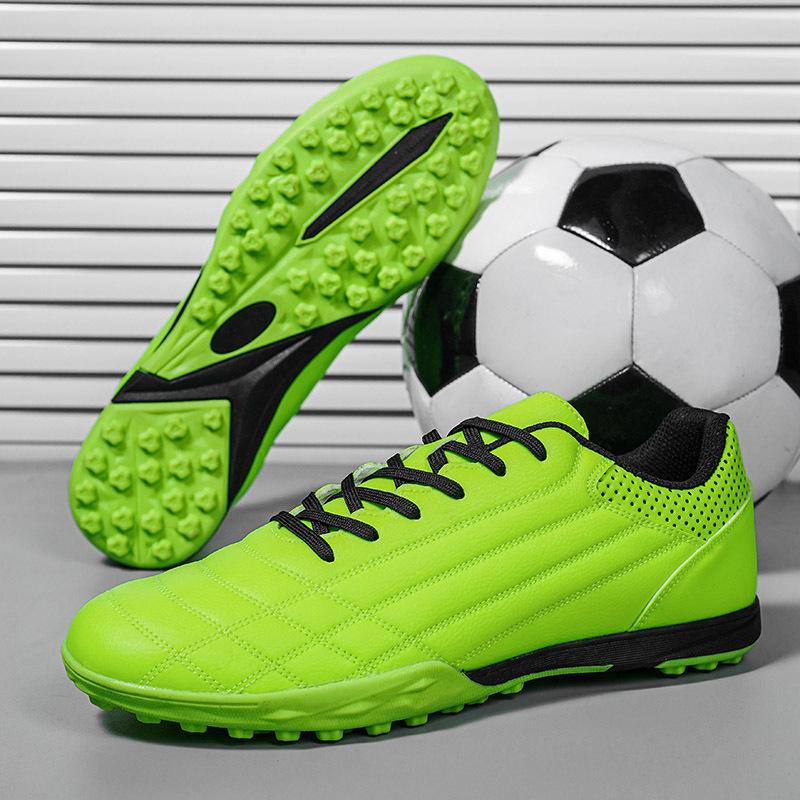 Children's Cross-Country Football Boots with Long and Moulded Studs, Low-Top Youth Training Shoes (Sizes 30-45)
