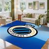 Club Brügge FC Design Kristall-Samt-Teppich Weiche Dekorationsmatte für Schlafzimmer Eingang