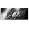 Canvas Print, Black and White Wave