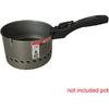 Removable Universal Pot and Pan Handle Grip - Detachable Scald-Proof Bakelite Replacement for Cookware