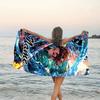 1pc Demon Slayer1 Beach Towel with Custom Name, Beach/Swimming/Bath/Picnic/Camping Towel, Suitable for Seaside Beaches