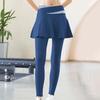 High Waist Elastic Pants Skirt Tight Sports Yoga Pants Sculpting Leggings Fitness Leggings  Pilates