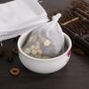 100 Pcs Disposable Tea Bags Filter Bags for Tea Infuser with String Heal Seal, Food Grade Non-woven Fabric Spice Filters