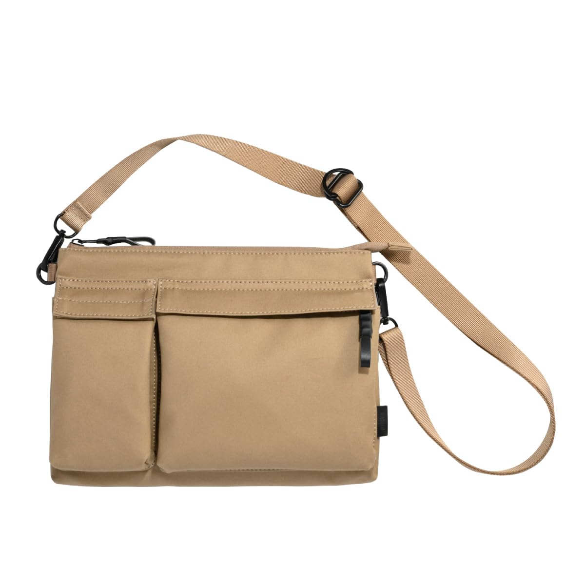

Untrack CITY Helmet Shoulder Bag Ventile Fabric Sacoche Bag A5 Size Beige [S] Men s бежевий