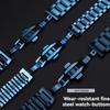 Classic New Blue Stainless Steel Watchband Strap 18mm 20mm 21mm 22mm Metal Bracelet Strap Men Women Fashion Quick Release for Citizen