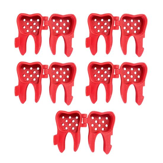 

5 шт. Коробка для зубних щіток Дорожній чохол для зубних щіток Захисна коробка у формі зуба з кришкою для дому, відпустки, запобігання цвілі, зберігання