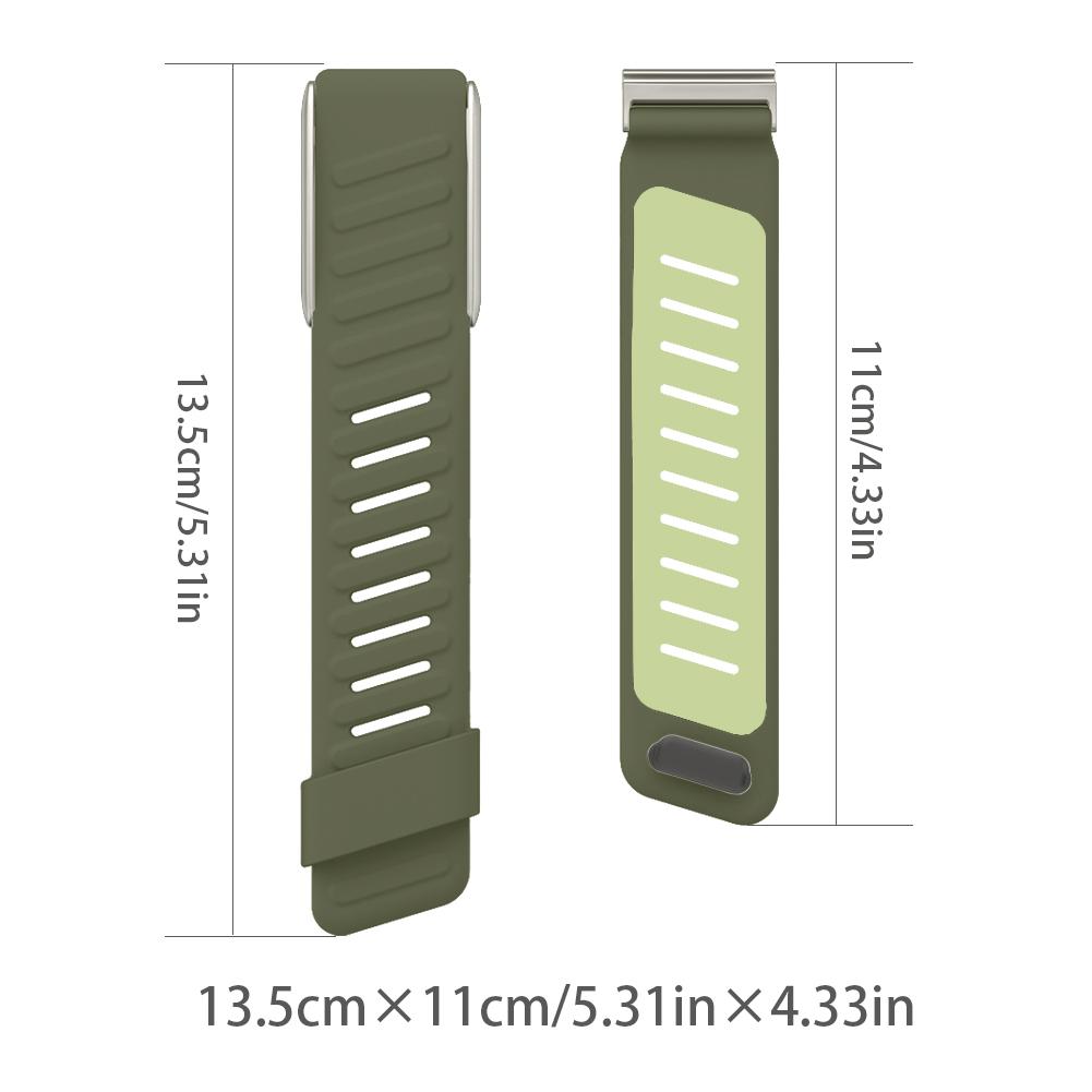 Silicone Wrist Band Sport Bracelet Wristband Waterproof Watch Strap Adjustable Watch Band for SportFlex Whoop 5.0 Accessories