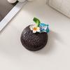 3D Coconut Drink Fridge Magnet Summer Beach Resin Coconut Juice Magnetic Refrigerator Accessories Home Office Kitchen Decoration