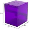 GameGenic Deck Box: Bastion XL Purple (100ct) ? Durable and Sturdy TCG, OCG Card Storage ? Compatible with Pokemon Yugioh Commander and MTG Magic: The