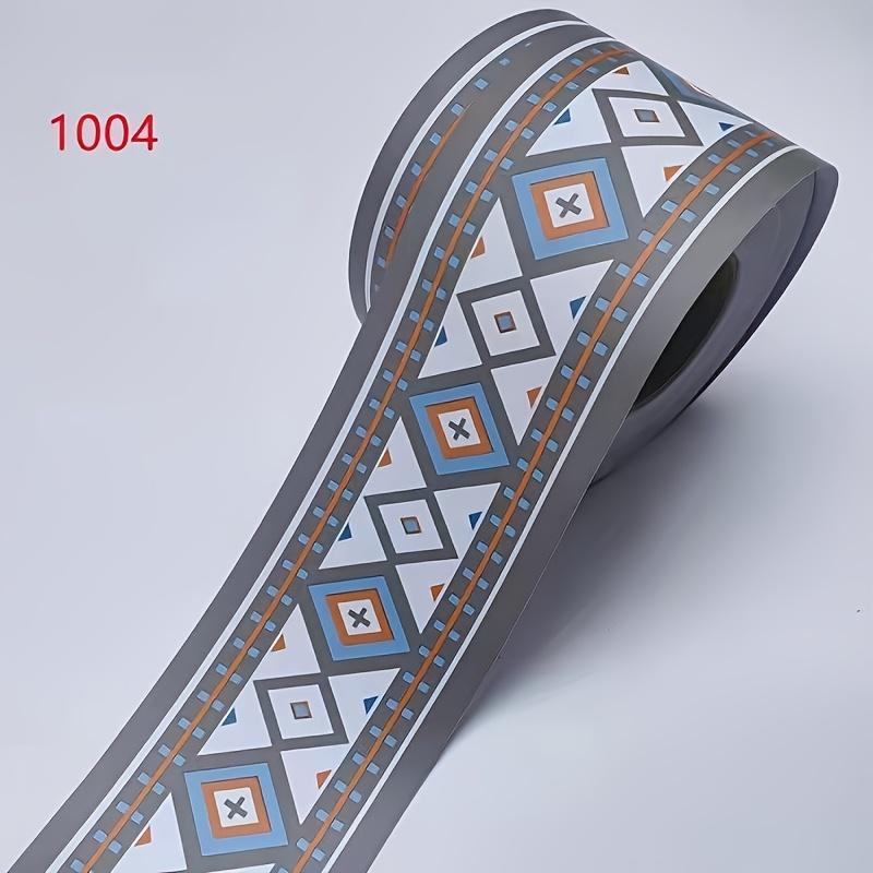 1 Stück 5M Flexible Selbstklebende PVC Wasserdichte Dekorleiste - Ideal für Wand-, Kanten-, Rahmen-, Fensterrahmen- & Fliesenrückwanddekoration