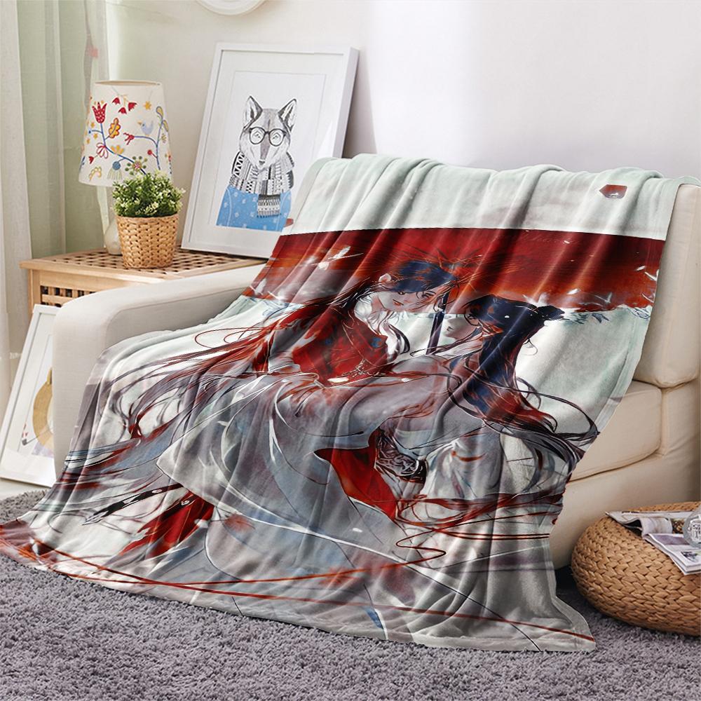 1 Pezzo Coperta in Flanella con Stampa Cartone Animato, Alta Qualità Confortevole per Tutte le Stagioni, Decorazione per la Casa, Calore e Comfort, Perfetta per Regalo di Natale Compleanno