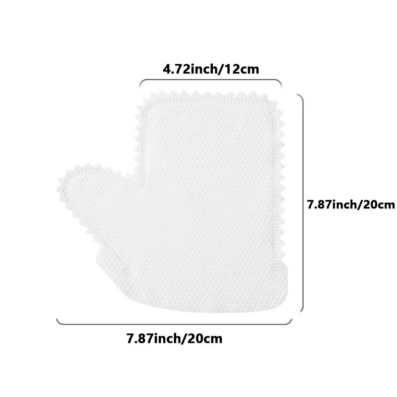 Einweg Elektrostatisches Staubentfernungs-Vliesstofftuch Mit Stoffhandschuhen Wiederverwendbares Küchen-Geschirrspül- Und Nass-Trocken-Doppelzweck-Tuch
