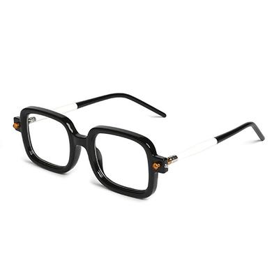 Blue Ray Blocking Anti-Blue Light Reading Glasses Eye Protection Ultralight Square Eyeglasses Board Hyperopia Glasses