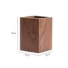Walnut Solid Wood Multifunctional Pen Holder & Cosmetics Storage Box