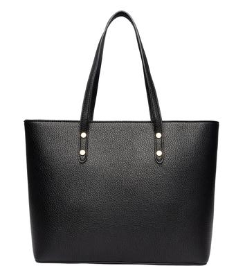 Bolsa tote de negócios, bolsa elegante e popular para ir à escola, grande capacidade, couro, presente de aniversário [FSD.WG] feminina, 2 vias