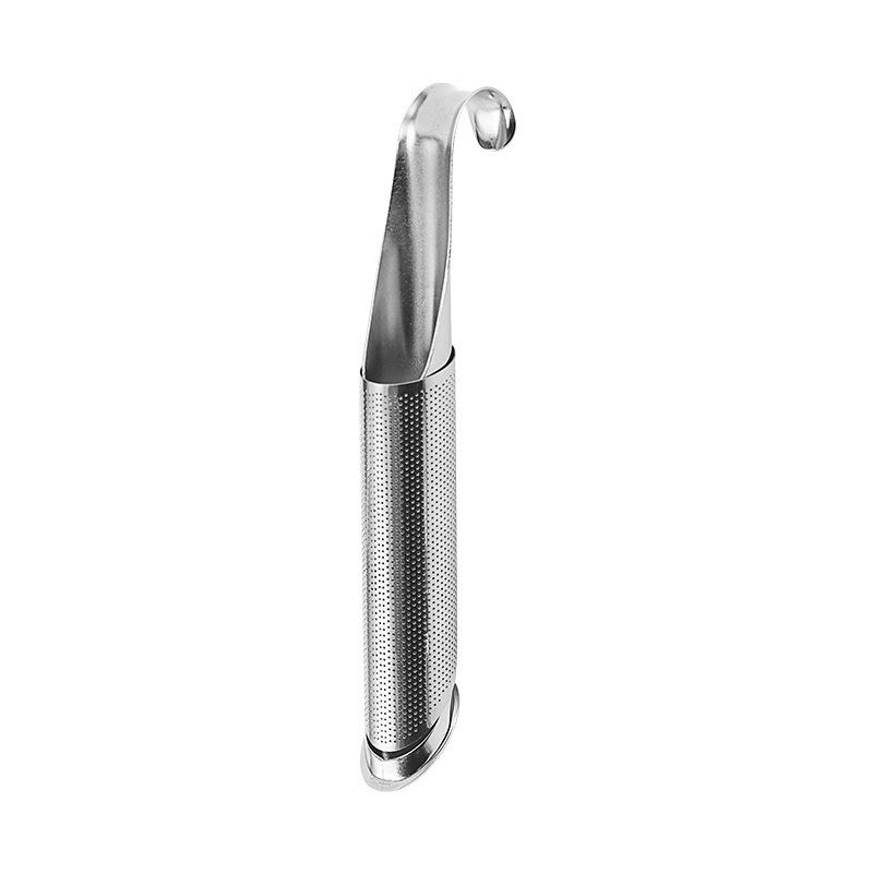 Retractable Design Tea Infuser Filter 304 Stainless Steel Ball & Pipe Shape Tea Strainer Kitchen Tea Brewing Accessory