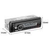 Autoradio Stereo 1DIN Lettore MP3 Bluetooth 60Wx4 Ingresso AUX TF USB Unità Principale Ricevitore