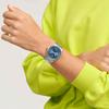 Swatch Essentials Automatic Mechanical Movement 30m Water Resistance Unisex Watch 42mm Blue Dial YIS435G