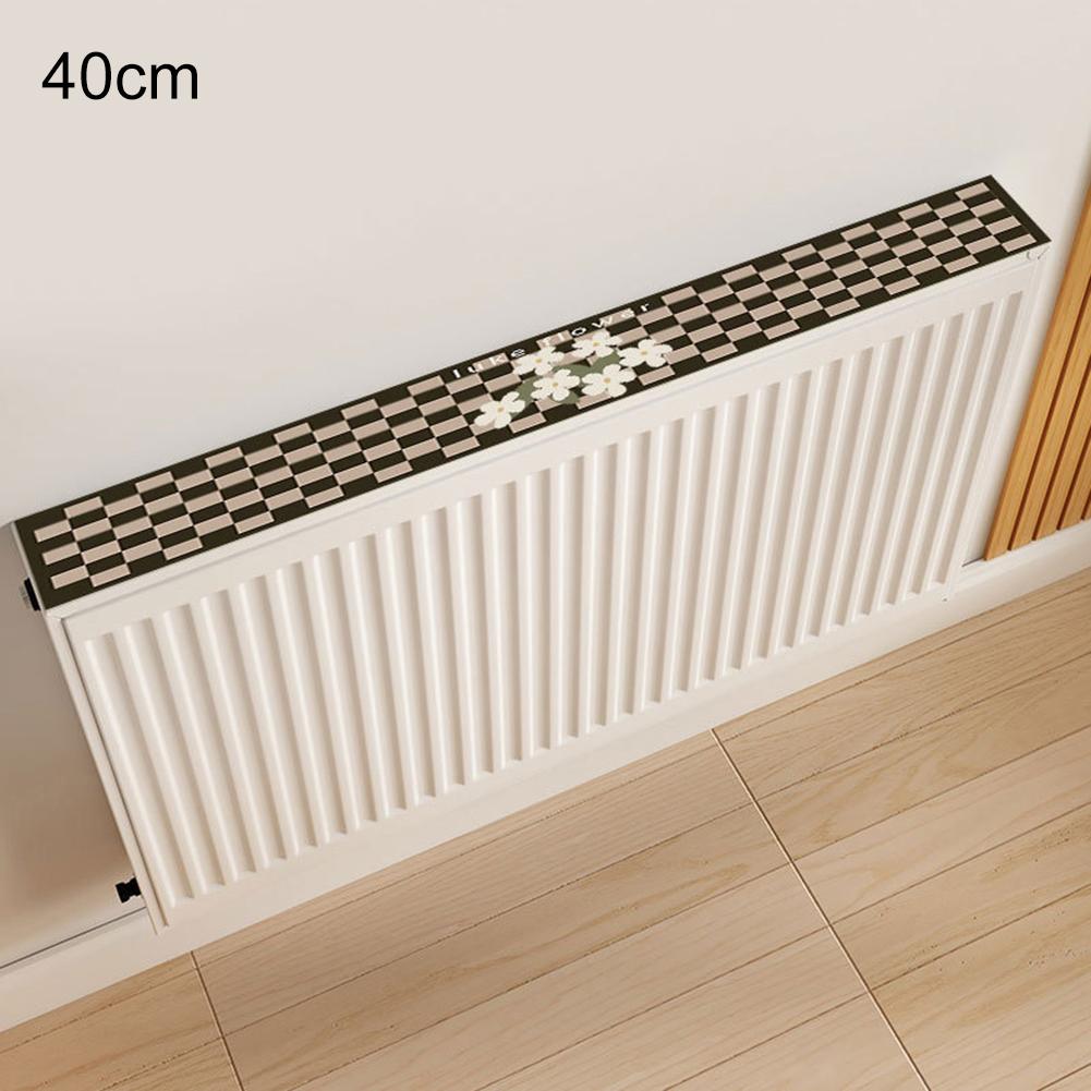 

Radiator Dust Cover To Block Decorative Radiator Pad Built-in Magnet Fixed Radiator Dust Cover Cotton And Linen Fabrics