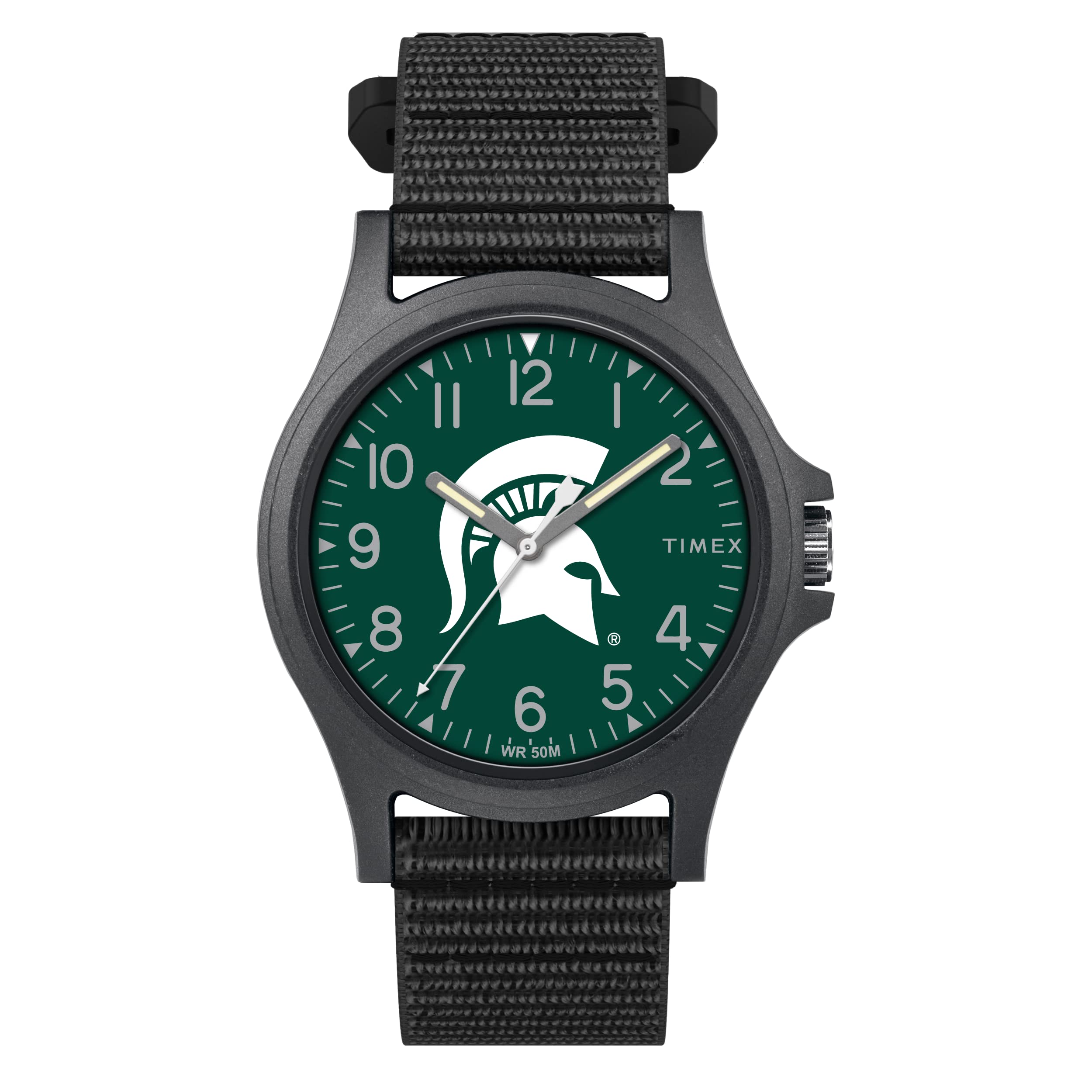 

Часы Timex Men s College Pride 40 мм, Michigan State Spartans, один размер, ремешок