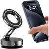 Uchwyt na telefon do samochodu dla Magsafe [Najmocniejsze przyssawki 78+ funtów i magnes 2400 gf] 360° Regulowany uchwyt na telefon do samochodu, Uchwyty na telefon