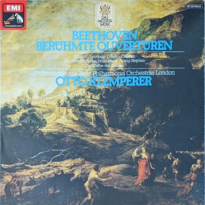LP Record LUDWIG VAN BEETHOVEN  OTTO KLEMPER  Berhmte Ouvertren 1C19703104 EMI Electrola 1977 Germany Classical Used