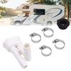 RV Toilet Vacuum Breaker Kit 385316906 Backflow Prevention Replacement for Sealand VacuFlush Toilet
