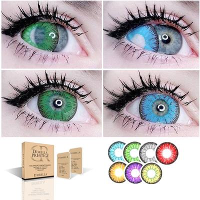 Kontaktlinsen 1 Paar (2 Stück) AYY-Serie Augenkosmetik Bunte Kontaktlinsen Cosplay Anime-Kontakte Crazy Lens