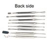 Dental Periosteal Separator Instrument Kit Periodontal Membrane Stripper Gingival Exfoliation Turner Tool