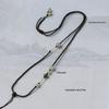 Hetian Jade Unisex Handmade Pendant with Adjustable Rope