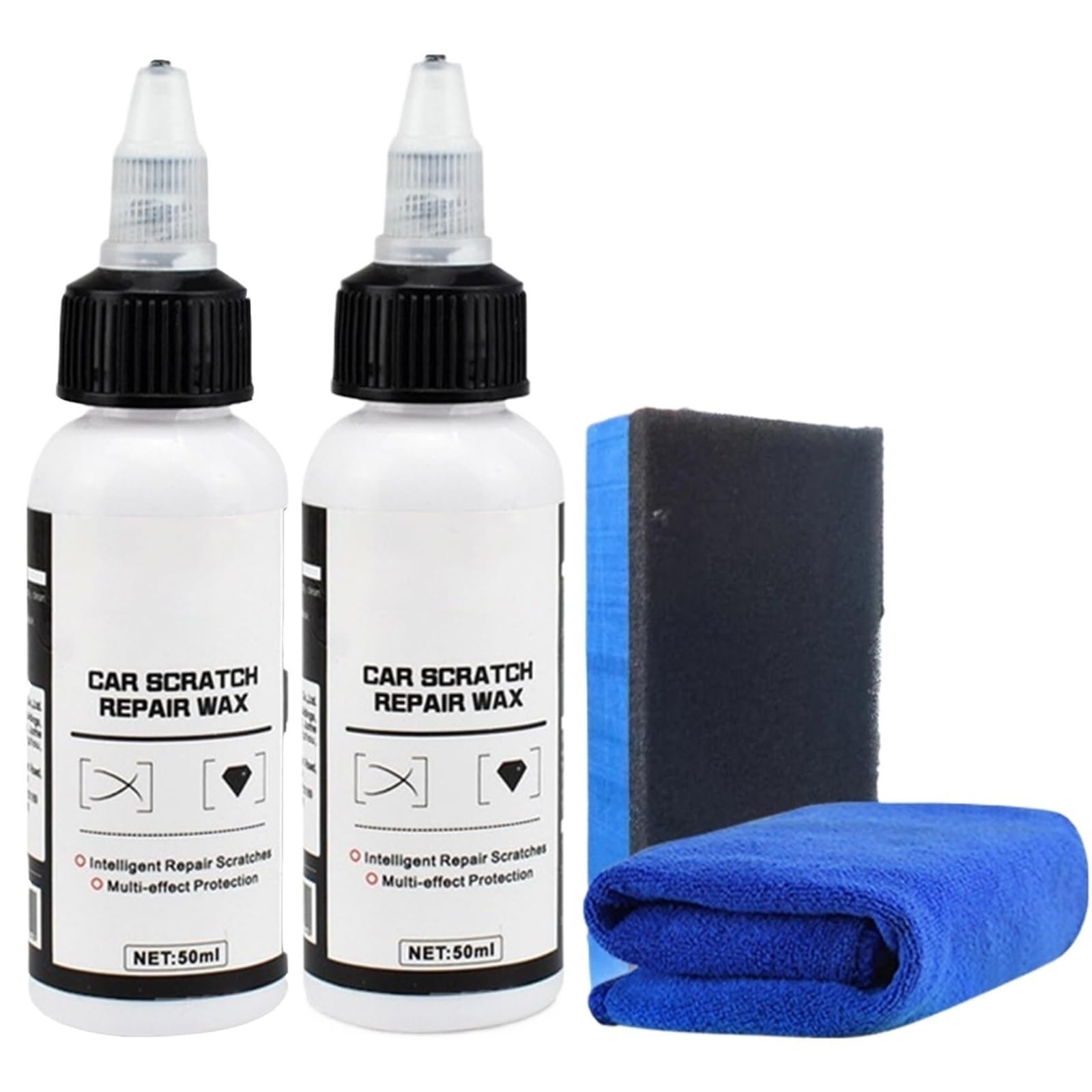 

Nartionwant Car Scratch Repair , Liquid Glass Ultimate Restorer, For Car Scratches Repairing 2 sets