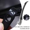 4Pcs Reliable BBQ Grill Brush Set V-shaped Exhaust Fan Stove Cleaner Kitchen Cleaning Brush  Sink