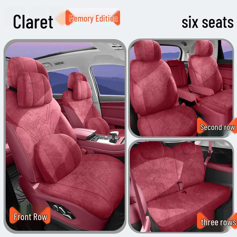 Wenjie M9 Wildleder Sitzkissen: Ganzjahres-, Atmungsaktive, Perforierte Abdeckungen