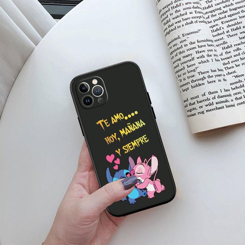 Cartoon Stitch Handyhülle für Samsung Galaxy S24 S25 Ultra FE Plus Edge A22 A24 A25 A35 A02S A21S