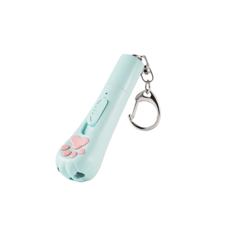 Factory Multi-function Fun Cat Laser Toy USB Charging Multi-pattern Interesting Pet Cat Supplies