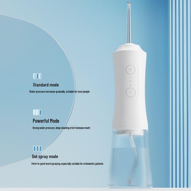 Portable High-Pressure Water Flosser - Household Electric Teeth Cleaner