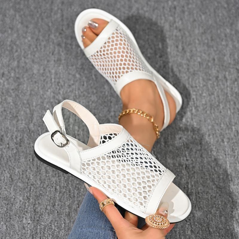 Plus Size Flat Back Strap Sandals